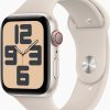 Apple Watch SE 2022 Saturn Apple Watch SE 20224G 44mm Polarstern Sportarmband Polarstern M/L