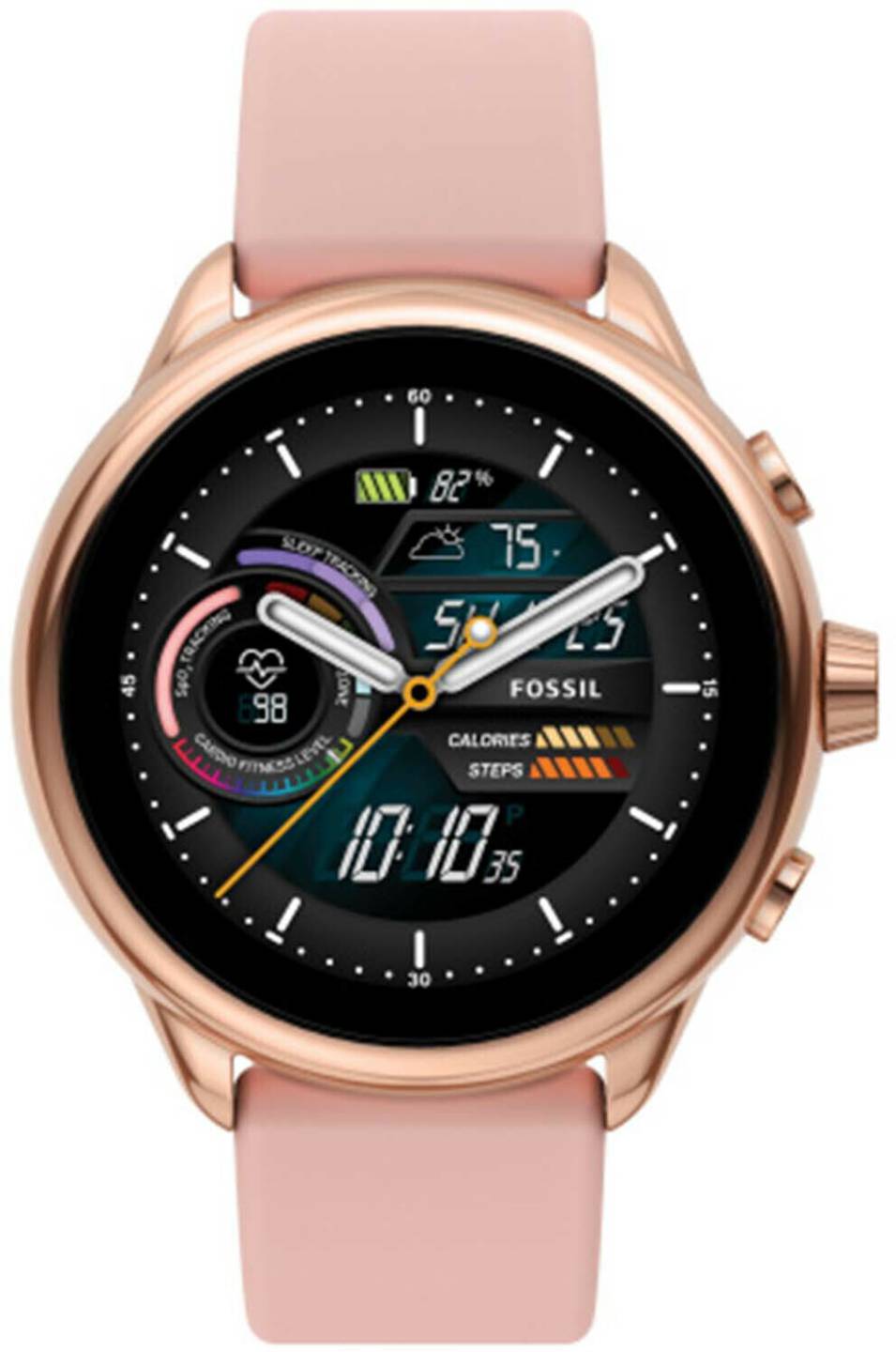 Fossil Gen 6 Wellness Edition Saturn Fossil Gen 6 Wellness Editionrosa (FTW4071)