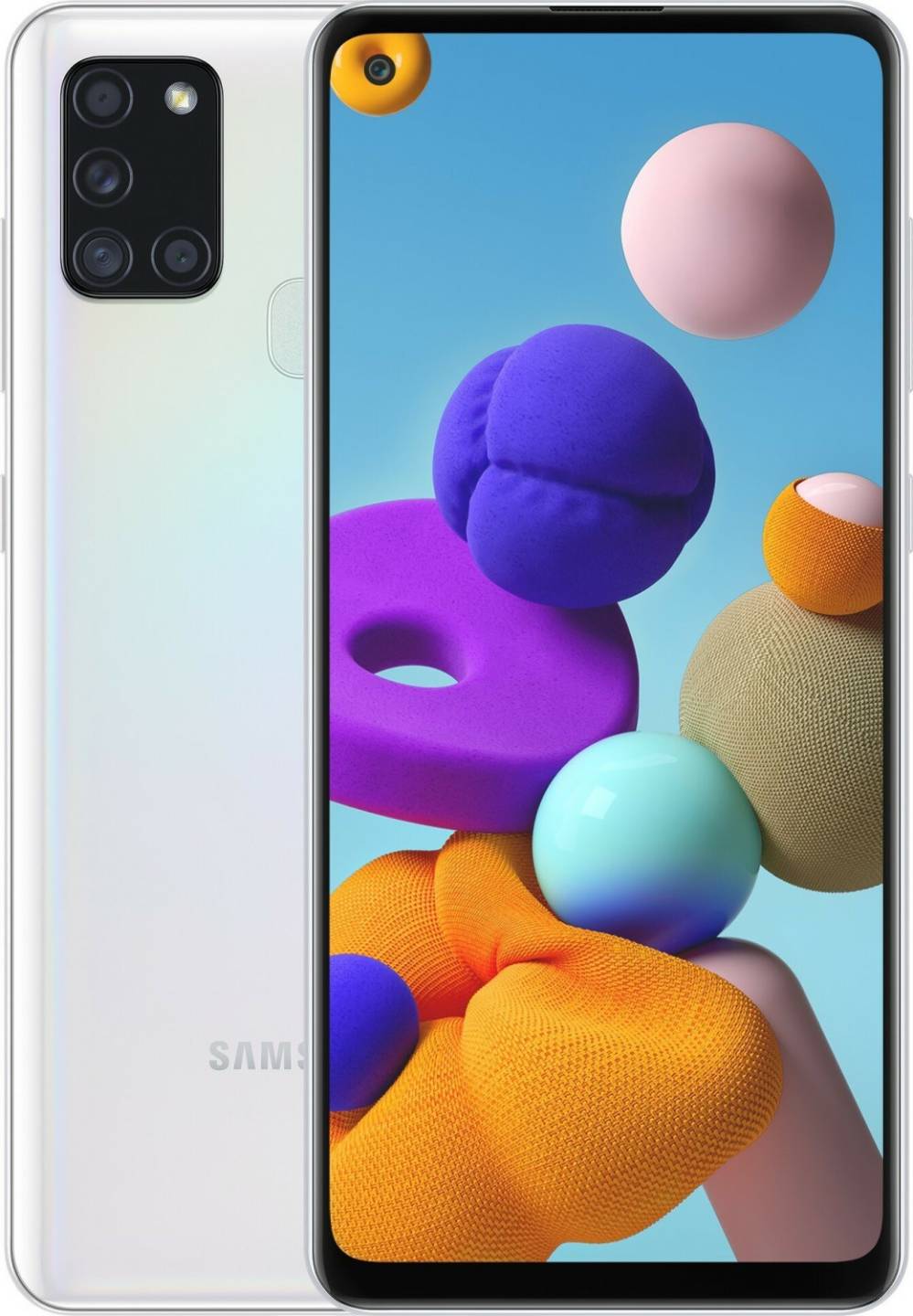 Saturn Samsung Galaxy A21s64GB White Samsung Galaxy A21s